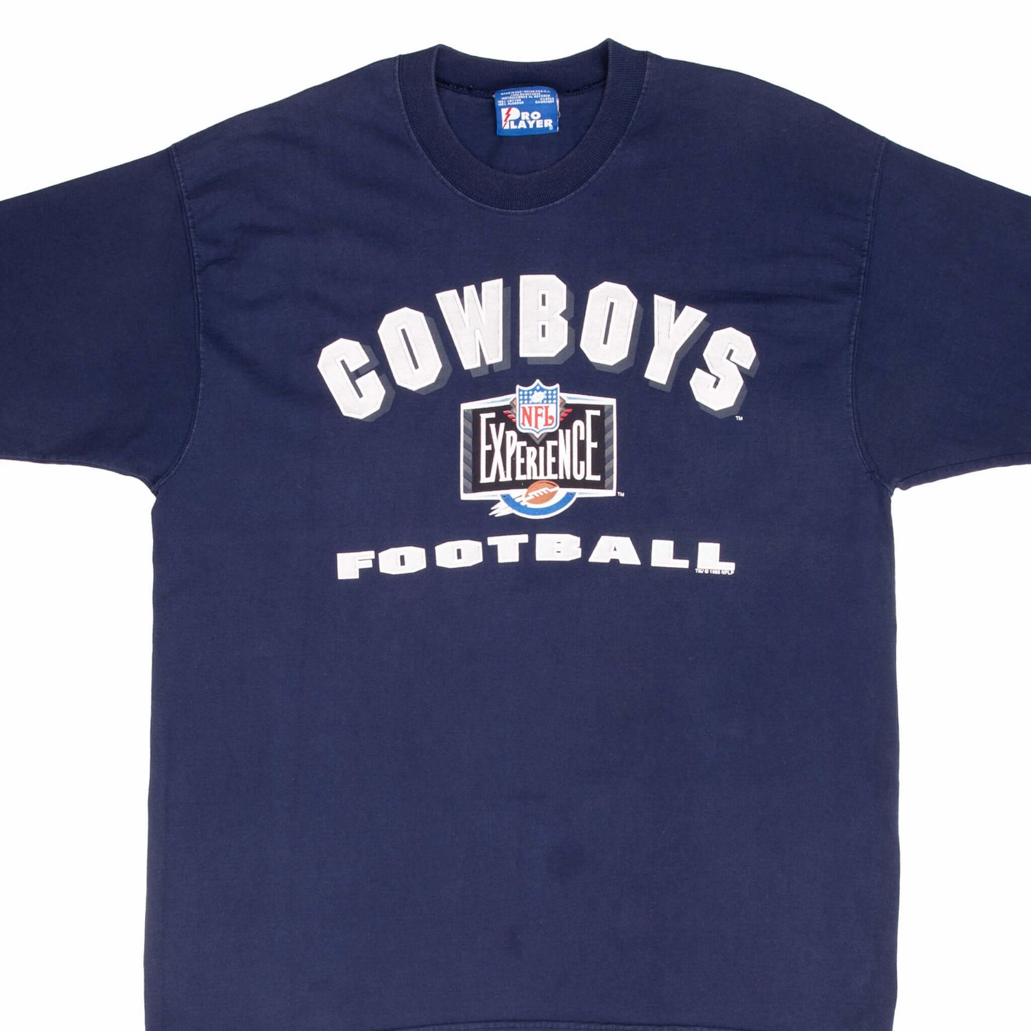 Short Sleeve VINTAGE NFL DALLAS COWBOYS EXPERIENCE 1995 TEE SHIRT SIZE XL MADE IN USA