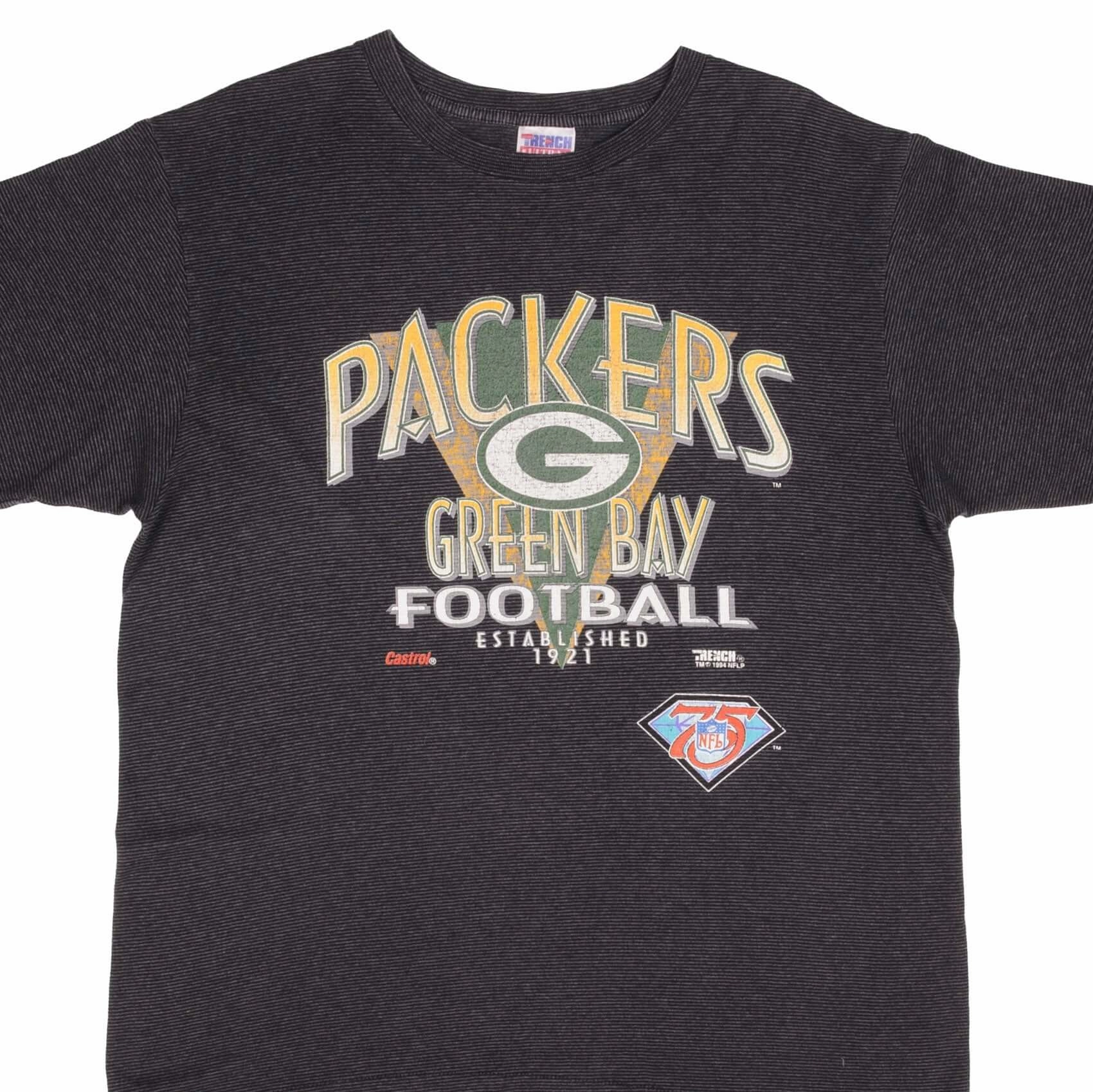 VINTAGE NFL GREEN BAY PACKERS 1994 TEE SHIRT SIZE XL MADE IN USA Weekend Fashion