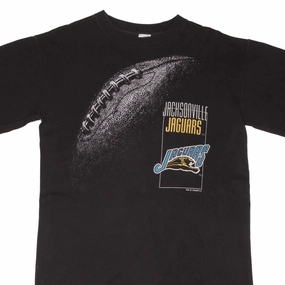Versatile Piece VINTAGE NFL JACKSONVILLE JAGUARS BANNED LOGO TEE SHIRT 1993 MEDIUM MADE IN USA