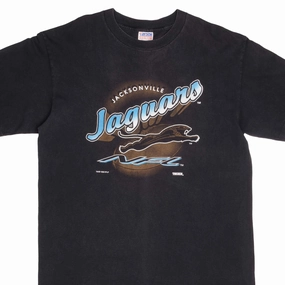 Essential Look Relaxed Waistband VINTAGE NFL JACKSONVILLE JAGUARS BANNED LOGO TEE SHIRT 1993 XL MADE IN USA