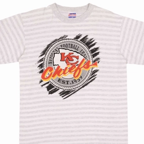 VINTAGE NFL KANSAS CITY CHIEFS 1990S TEE SHIRT SIZE LARGE MADE IN USA casual and comfortable