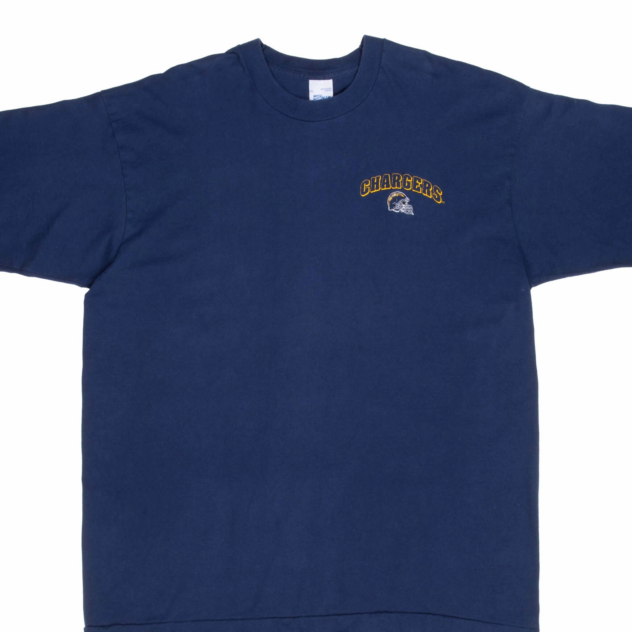 Stretchable Fabric Everyday Fashion VINTAGE NFL LOS ANGELES CHARGERS TEE SHIRT 1990S XL MADE IN USA