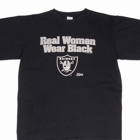 VINTAGE NFL LOS ANGELES RAIDERS TEE SHIRT 1995 SIZE XL MADE IN USA Pre Shrunk Fabric