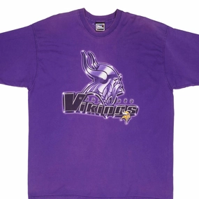 Light Casual VINTAGE NFL MINNESOTA VIKINGS 1990S TEE SHIRT SIZE 2XL