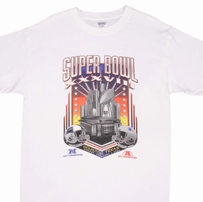 VINTAGE NFL PATRIOTS VS PANTHERS SUPER BOWL XXXVIII TEE SHIRT 2004 SIZE LARGE Short Sleeve