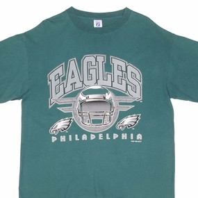 VINTAGE NFL PHILADELPHIA EAGLES 1996 TEE SHIRT SIZE XL MADE IN USA Long Lasting Color