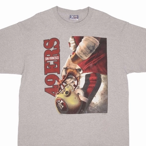VINTAGE NFL SAN FRANCISCO 49ERS 1996 TEE SHIRT SIZE 2XL MicroPiqueKnit Stretchy Fit