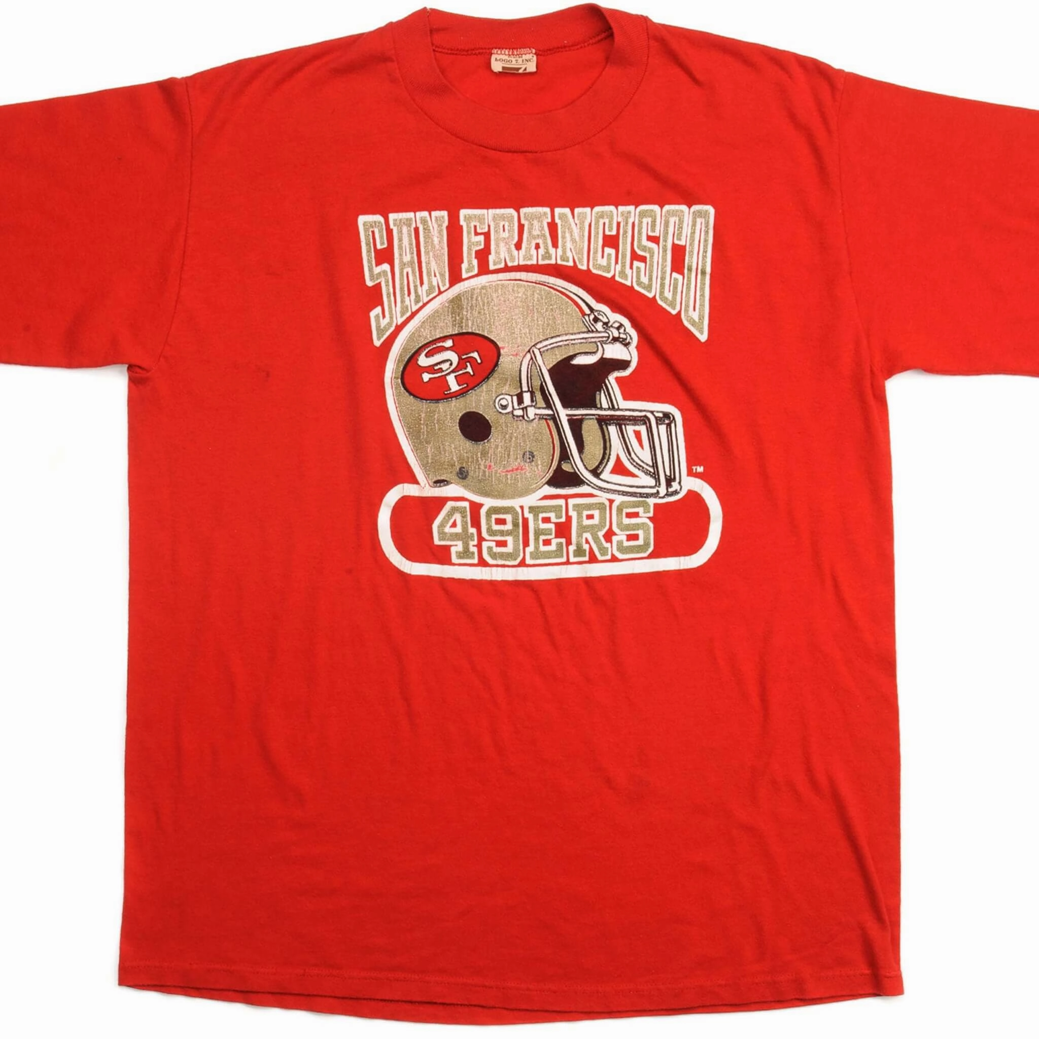 Water Based Ink VINTAGE NFL SAN FRANCISCO 49ERS TEE SHIRT SIZE MEDIUM