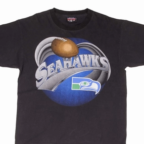 VINTAGE NFL SEATTLE SEAHAWKS 1996 TEE SHIRT SIZE XL MADE IN USA quick dry All Day Flex