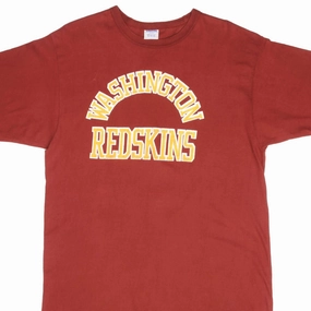 Streetwear attitude VINTAGE NFL WASHINGTON REDSKINS 1980S TEE SHIRT LARGE MADE IN USA