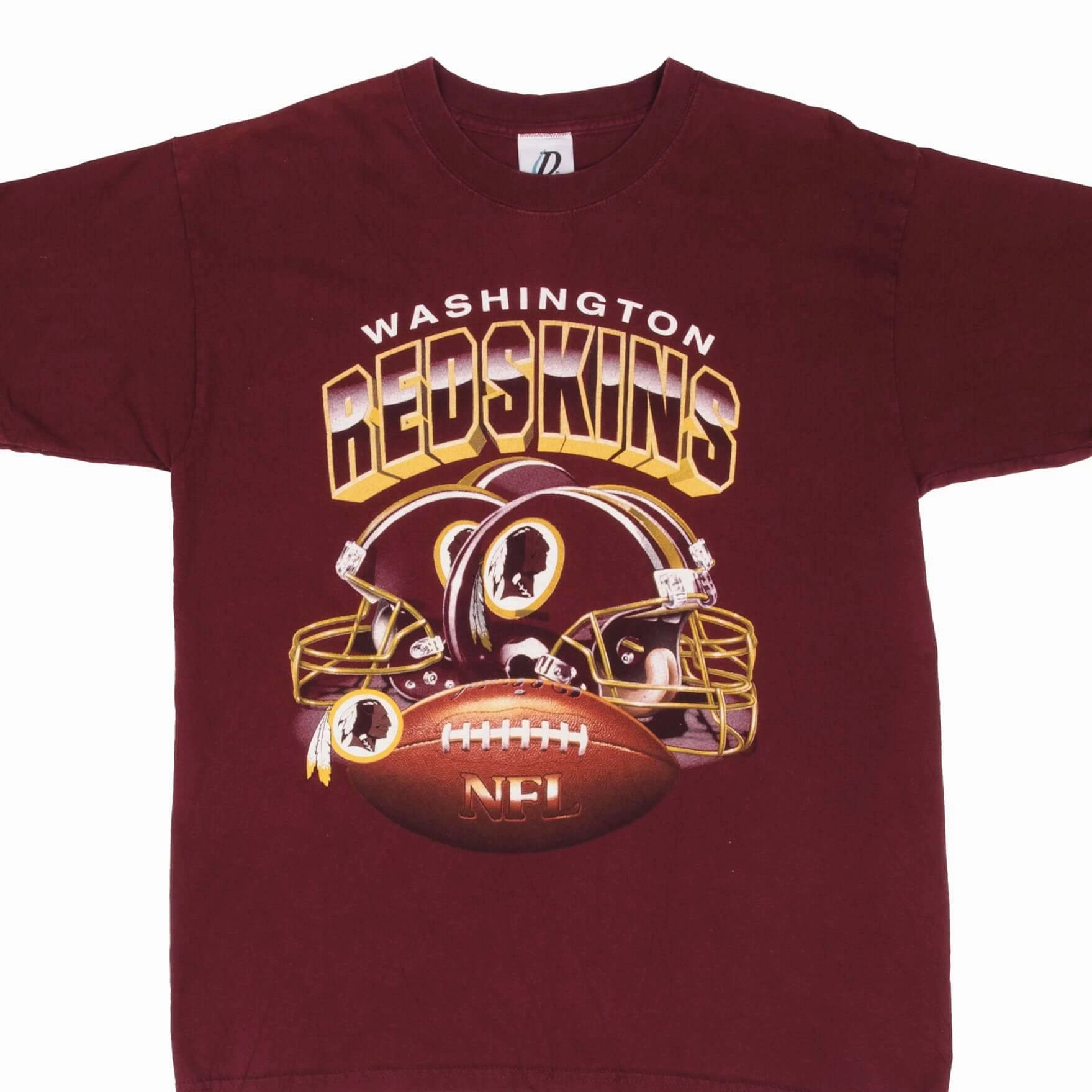 VINTAGE NFL WASHINGTON REDSKINS 1990S TEE SHIRT SIZE LARGE Holiday Style Trend Seamless Edging