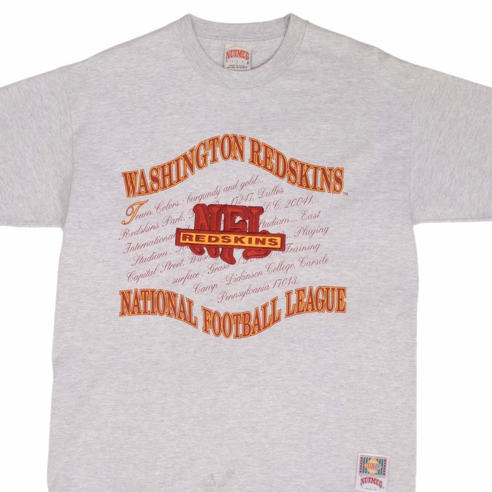 VINTAGE NFL WASHINGTON REDSKINS 1990S TEE SHIRT SIZE LARGE MADE IN USA Fashionable Ease Effortless Comfort