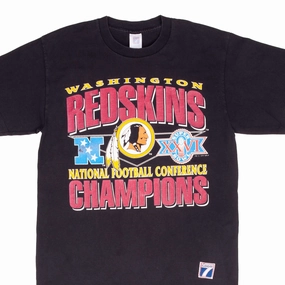 Active Comfort Style Casual Chic Look VINTAGE NFL WASHINGTON REDSKINS NFC CHAMPIONS 1991 TEE SHIRT MEDIUM MADE IN USA