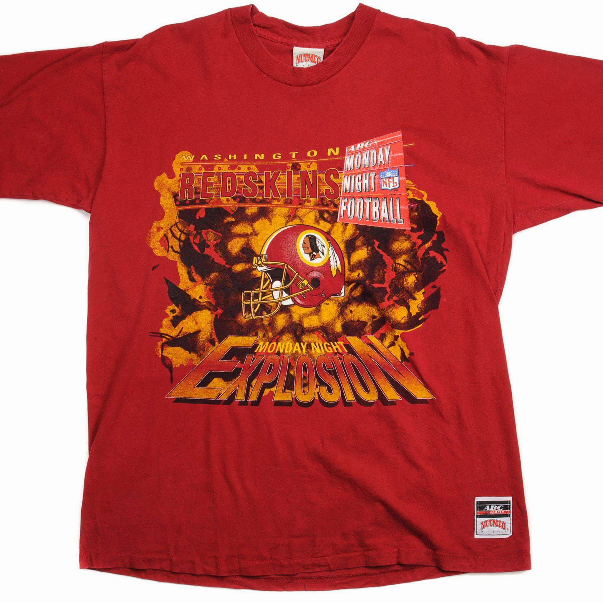 Versatile Trend VINTAGE NFL WASHINGTON REDSKINS TEE SHIRT SIZE XL MADE IN USA