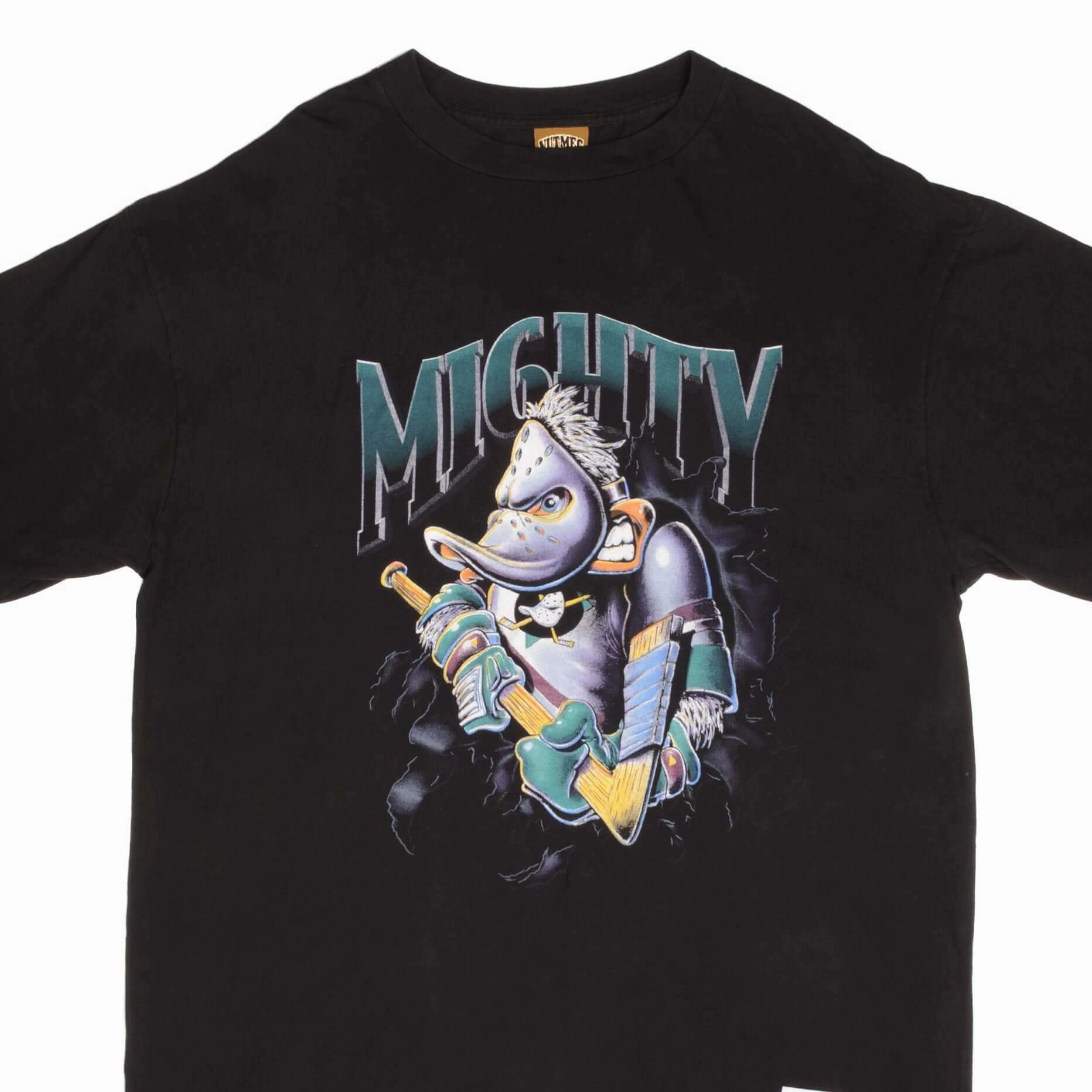 warm weather DoubleStitchedHem VINTAGE NHL ANAHEIM MIGHTY DUCKS 1990S TEE SHIRT SIZE XL MADE IN USA