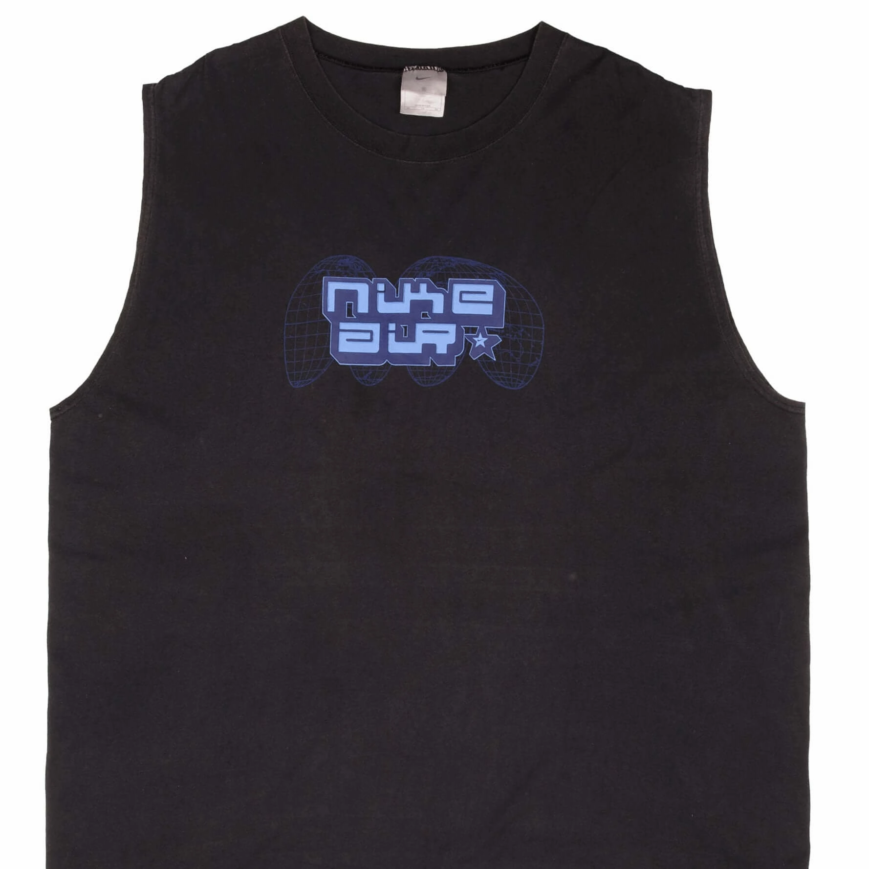 AntiStaticLining casual and comfortable VINTAGE NIKE AIR TN BLACK TANK TOP TEE SHIRT 2000S SIZE 2XL MADE IN USA