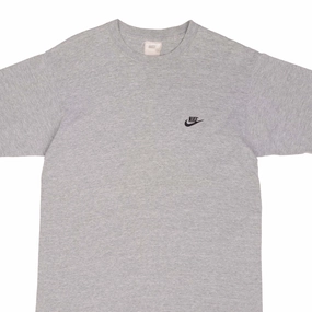 Weekend Outfit outdoor concert VINTAGE NIKE GRAY CLASSIC SWOOSH TEE SHIRT 1990S SIZE MEDIUM MADE IN USA
