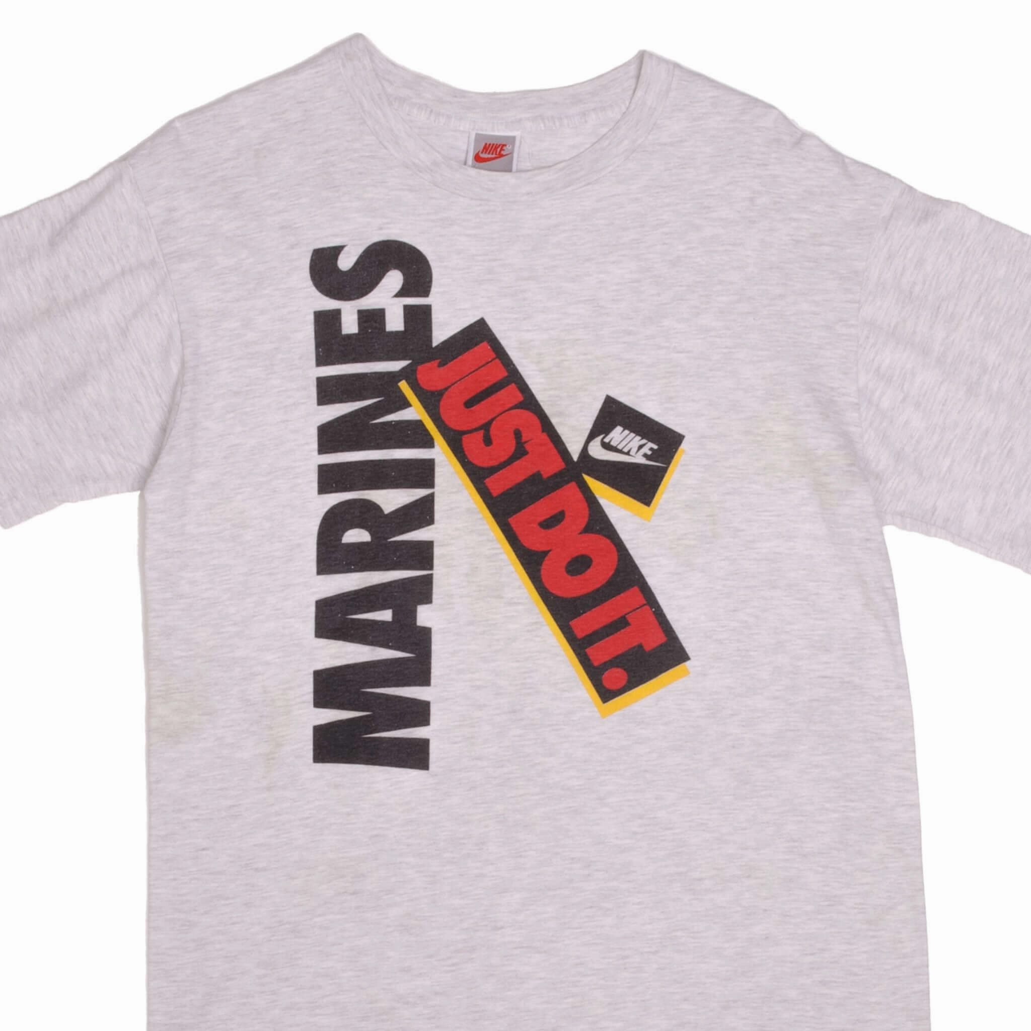 VINTAGE NIKE MARINES USMC JUST DO IT TEE SHIRT 1990S LARGE MADE USA All-Purpose Wear