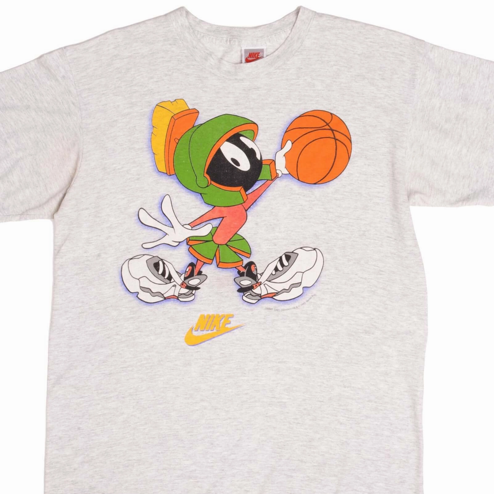 Value for Money Active Trend Look VINTAGE NIKE MARVIN THE MARTIAN LOONEY TUNES TEE SHIRT 1993 LARGE MADE IN USA