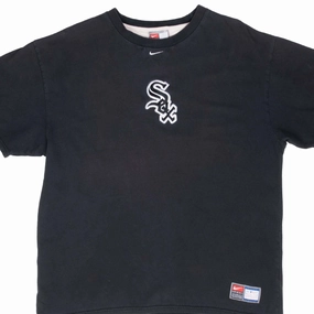 VINTAGE NIKE MLB CHICAGO WHITE SOX EMBROIDERED TEE SHIRT 2000S XL Classic timelessness Odor-resistant
