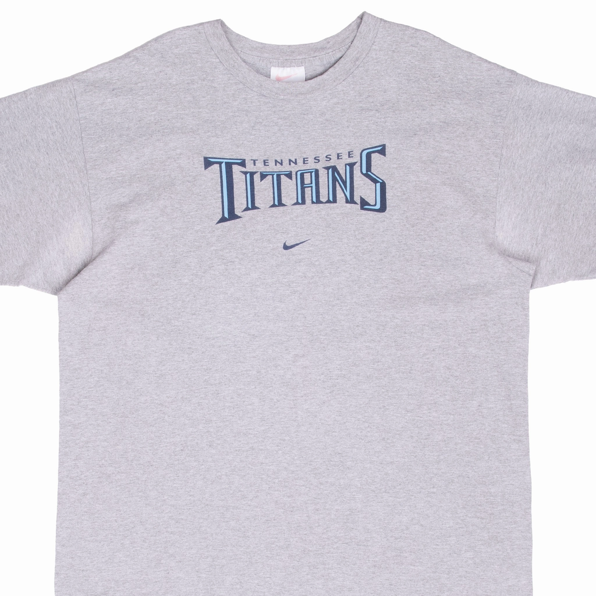 comfortable top VINTAGE NIKE NFL TENNESSEE TITANS TEE SHIRT 1990S LARGE