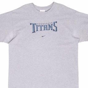 comfortable top VINTAGE NIKE NFL TENNESSEE TITANS TEE SHIRT 1990S LARGE