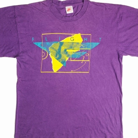 VINTAGE NIKE TEE SHIRT 1987-1994 SIZE LARGE MADE IN USA Performance Fit Wear