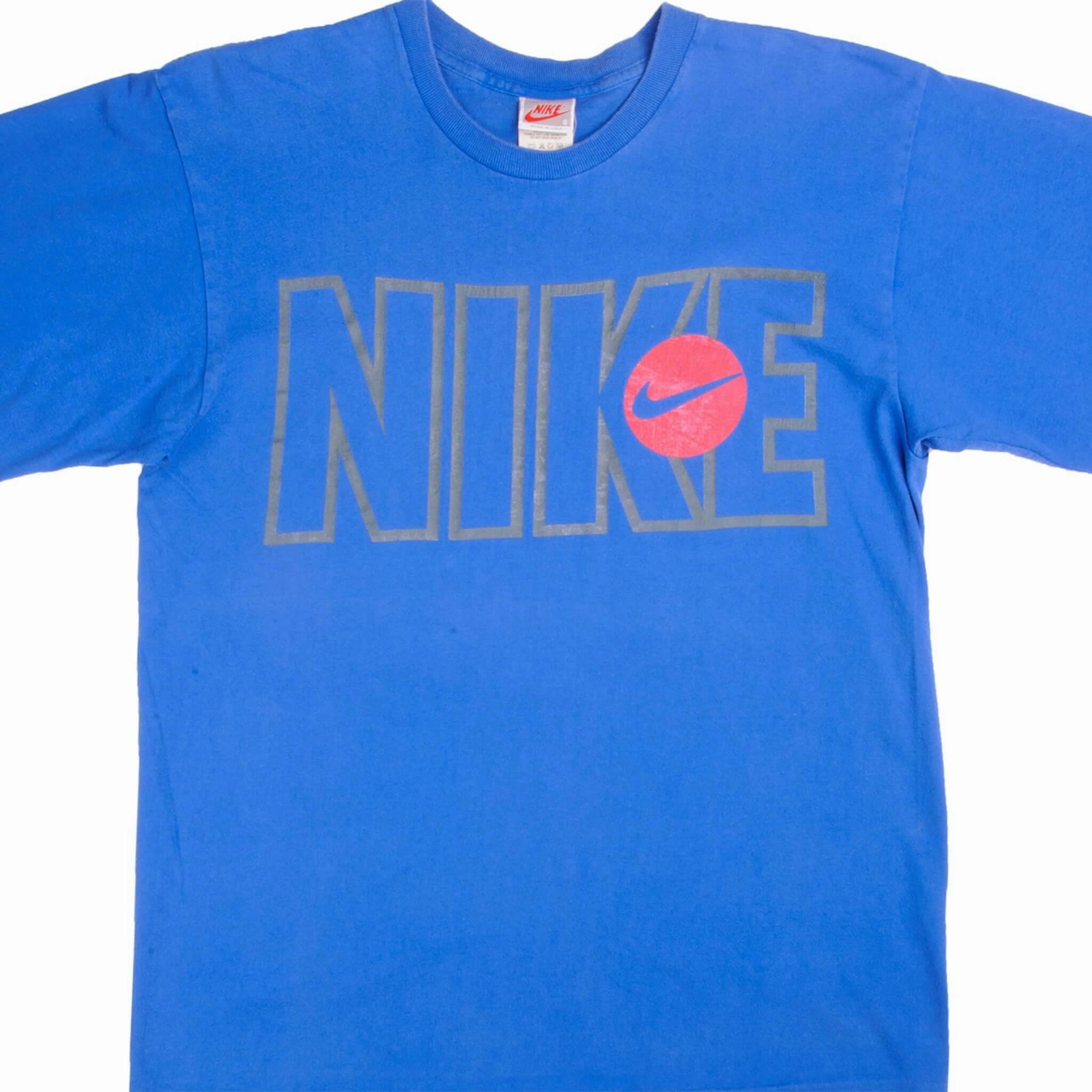 VINTAGE NIKE TEE SHIRT 1987-1994 SIZE MEDIUM MADE IN USA Flexible Waist All-day style