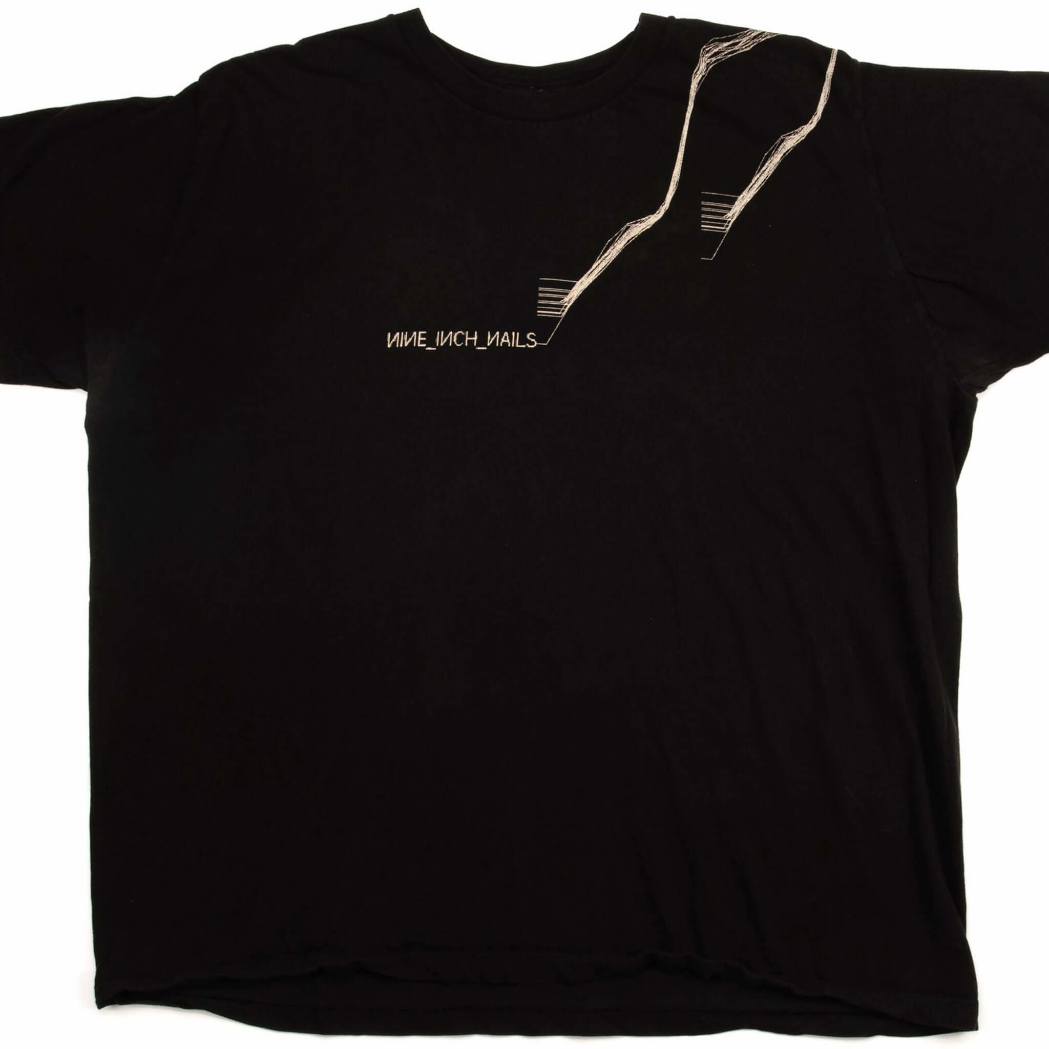 VINTAGE NINE INCH NAILS TEE SHIRT 2000'S SIZE XL MADE IN USA. Short sleeved breeziness Adaptable