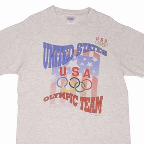 Denim combination Modern Design VINTAGE OLYMPICS TEAM USA 1990S TEE SHIRT SIZE LARGE MADE IN USA