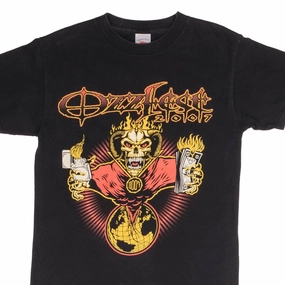 Slim Silhouette EcoFriendly Dye VINTAGE OZZFEST OZZY OSBOURNE 2007 TEE SHIRT SIZE SMALL
