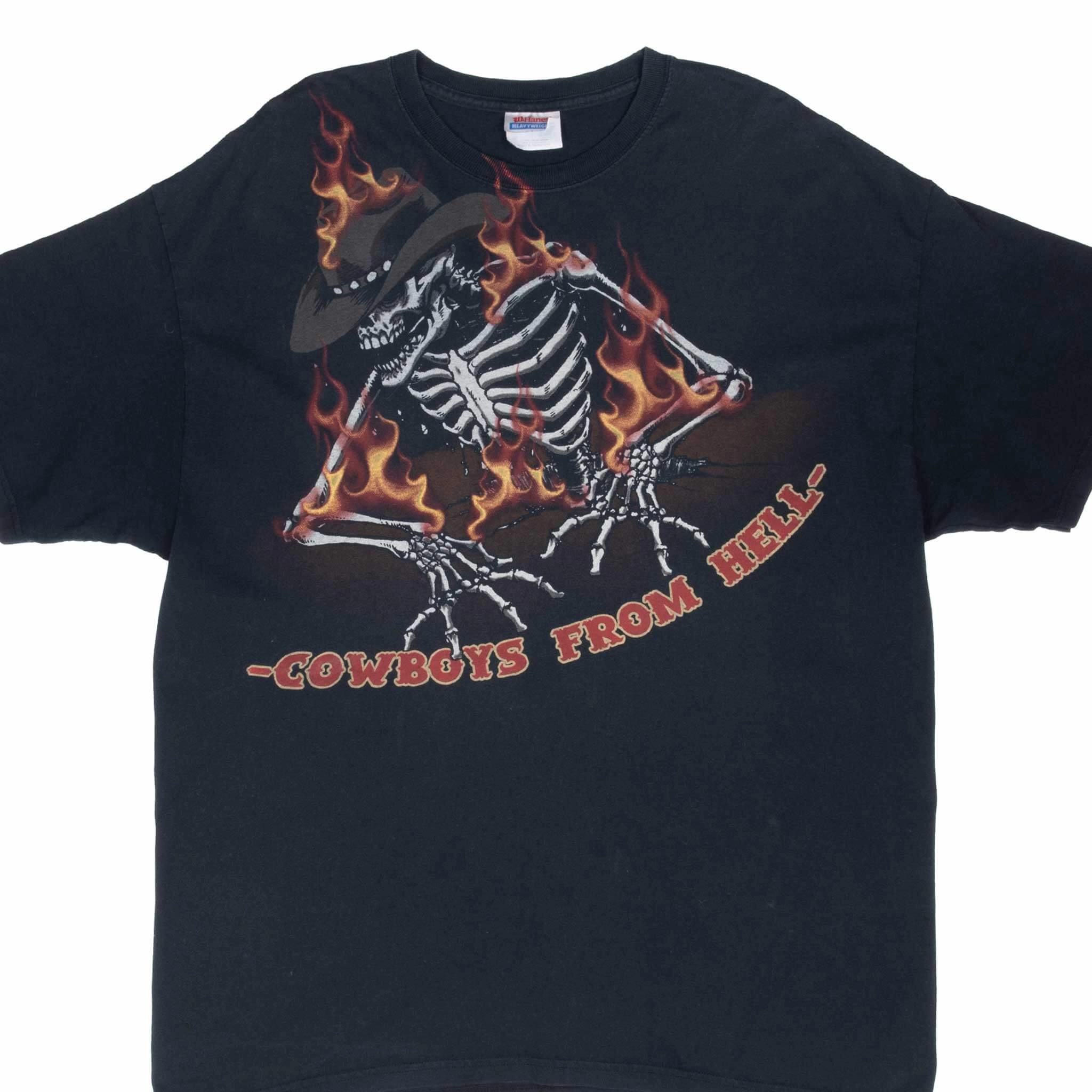 VINTAGE PANTERA COWBOYS FROM HELL 2008 TEE SHIRT XL Classic Layer