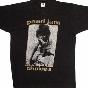 Timeless Design VINTAGE PEARL JAM TEE SHIRT 1992 SIZE LARGE MADE IN USA