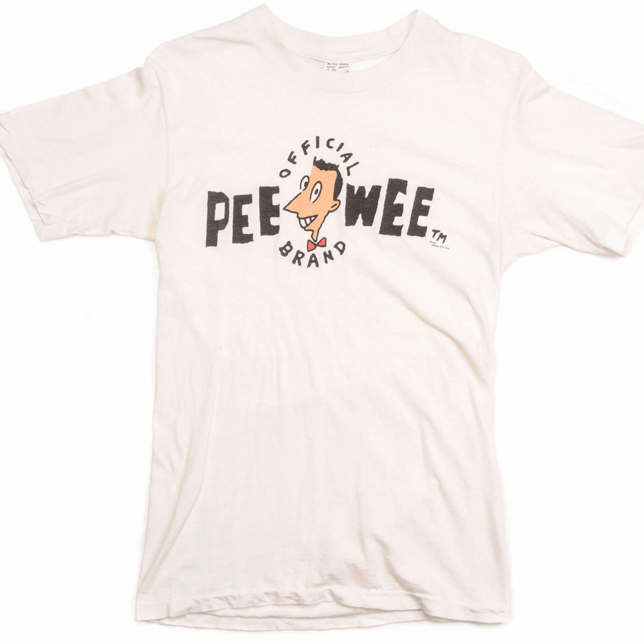 Soft and Relaxed VINTAGE PEE WEE TEE SHIRT 1987 SIZE XS XSMALL MADE IN USA