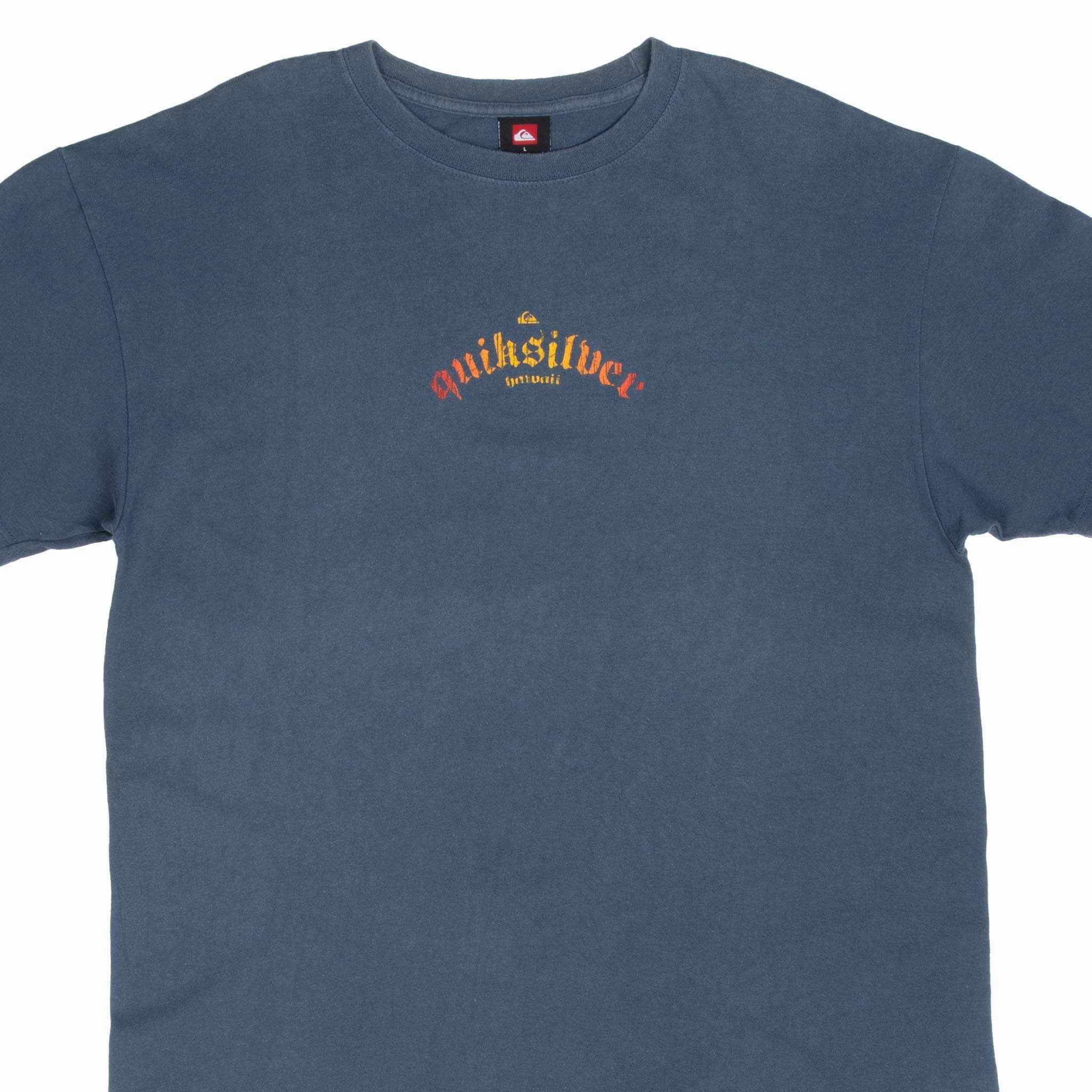 Lightweight Wear VINTAGE QUICKSILVER HAWAII GREY SURF TEE SHIRT 2000S LARGE