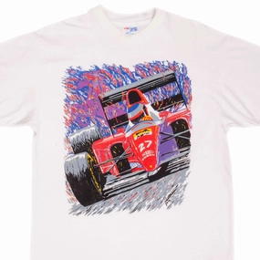 VINTAGE RACING F1 1993 WORLD CHAMPIONSHIP TEE SHIRT LARGE MADE IN USA Casual Statement Ultimate Comfort