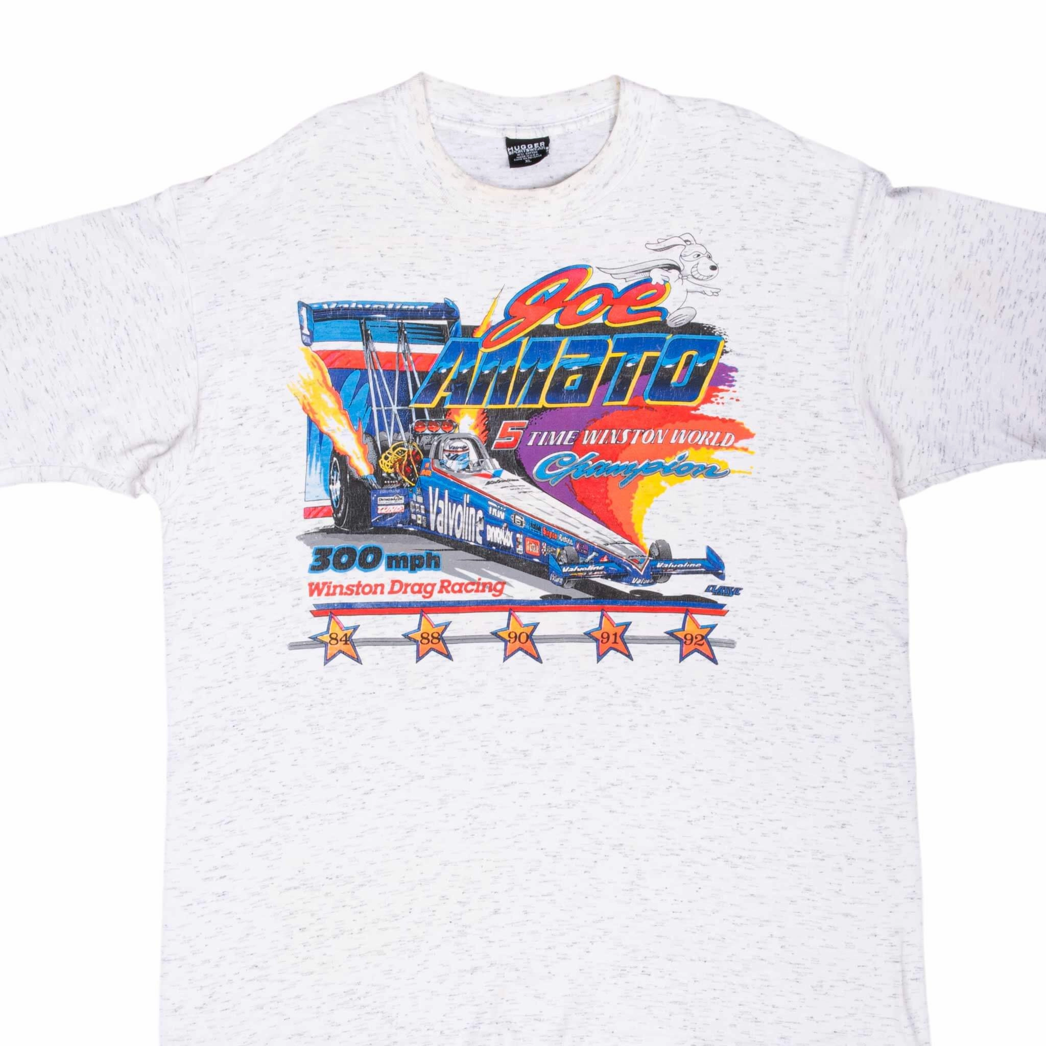 Smart Layer VINTAGE RACING NHRA DRAG RACING JOE AMATO 1992 TEE SHIRT XL MADE IN USA