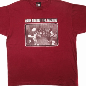 High-End Quality VINTAGE RAGE AGAINST THE MACHINE TEE SHIRT 1997 SIZE XL