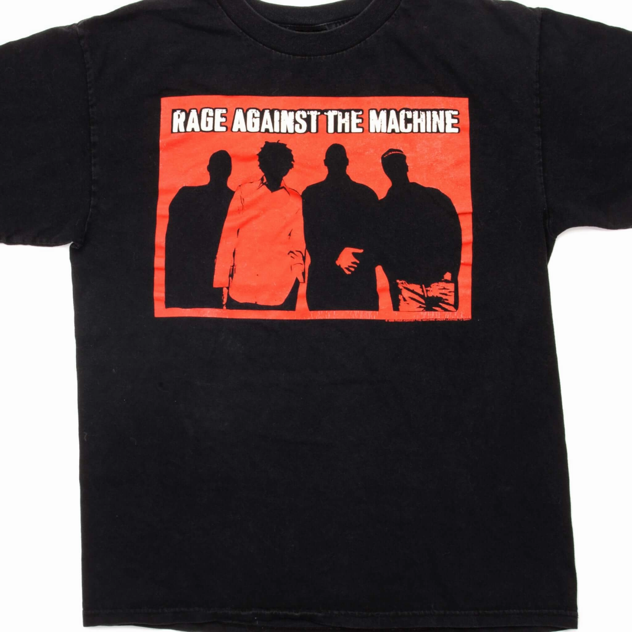 EcoFriendly Dye VINTAGE RAGE AGAINST THE MACHINE TEE SHIRT 1999 SIZE MEDIUM