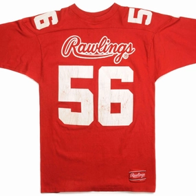 VINTAGE RAWLINGS RAGLAN TEE SHIRT SIZE MEDIUM MADE IN USA certified Easy-to-Style Top