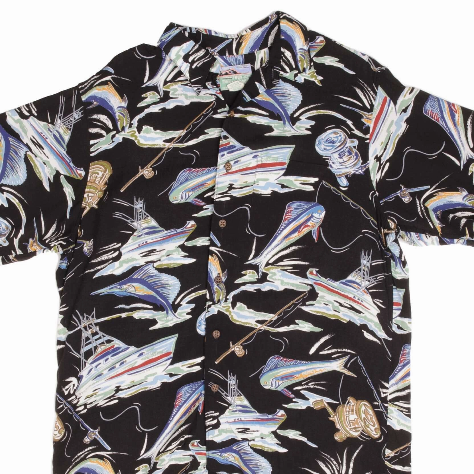 VINTAGE REYN SPOONER HAWAIIAN SHIRT SIZE MEDIUM 1990S MADE IN HAWAII Chic And Comfortable