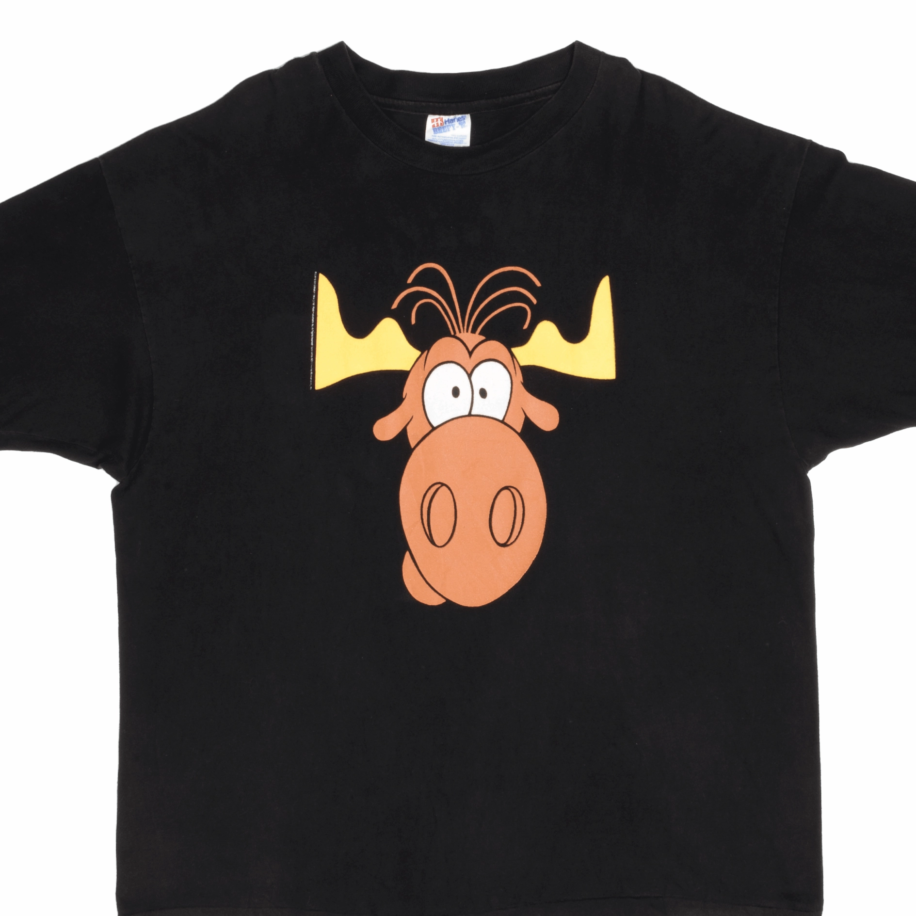 VINTAGE RICKY AND BULLWINKLE TACO BELL TEE SHIRT 1993 2XL MADE USA Chill Mode