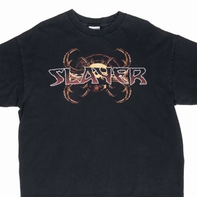 Everyday Layering VINTAGE SLAYER 2000 BLACK TEE SHIRT SIZE XL
