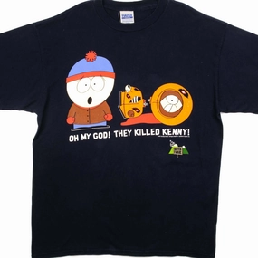 VINTAGE SOUTH PARK TEE SHIRT 1997 SIZE XL MADE IN USA Comfort and Breathable Effortless Fashion