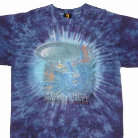 VINTAGE STAR TREK THE EXPERIENCE LAS VEGAS TEE SHIRT 2001 XL Lightweight Shirt Lightweight Fabric