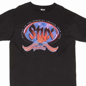 VINTAGE STYX NORTH AMERICAN TOUR 1996 TEE SHIRT SIZE XL MADE IN USA Glossy Look