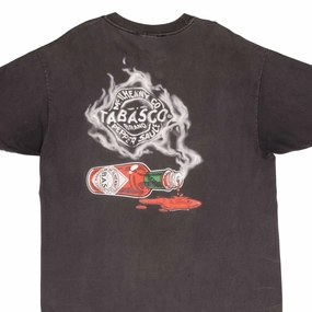 Men's Chill Mode VINTAGE TABASCO PEPPER SAUCE 1999 TEE SHIRT 1990S SIZE XL