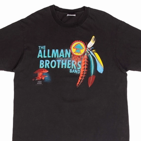 Relaxed fit wear Street Comfort VINTAGE THE ALLMAN BROTHERS BAND 1991 TEE SHIRT SIZE XL MADE IN USA