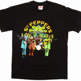 EcoConscious Processing AntiStatic Properties VINTAGE THE BEATLES SGT PEPPERS TEE SHIRT 1992 SIZE SMALL MADE IN USA
