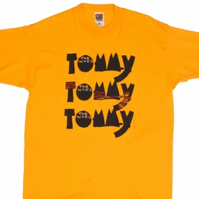 VINTAGE THE WHO TOMMY TEE SHIRT 1993 SIZE LARGE MADE IN USA Quick Comfort Design